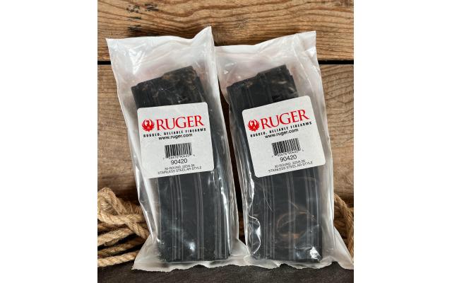 Two New Ruger AR-556 30Rd Magazines