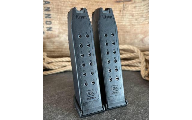 Two New Glock 20 15Rd Magazines