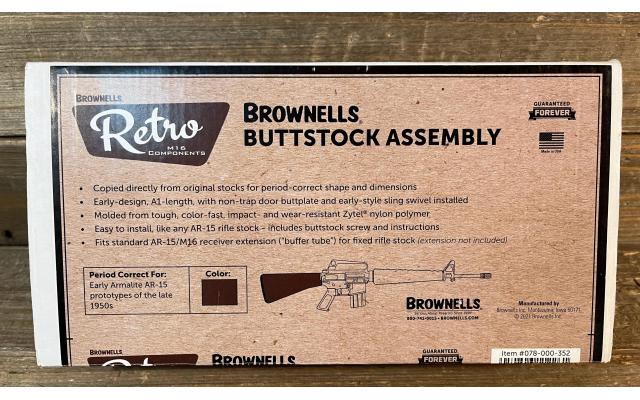 Pre-owned Brownells Retro Buttstock