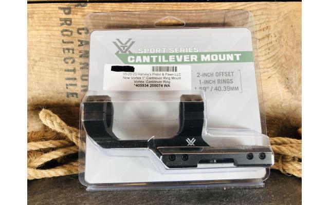 New Vortex Cantilever Scope mount 1" Rings