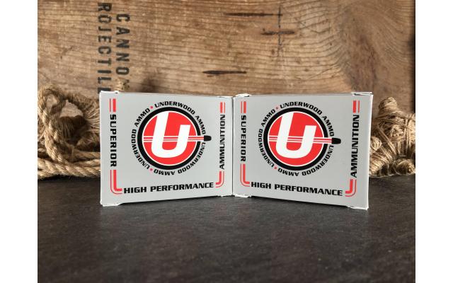 40 Rounds of Underwood .45acp 174gr Maximum Expansion Ammunition