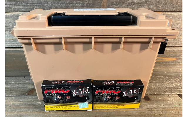 520 Rounds of PMC 5.56NATO 62Gr Green Tip