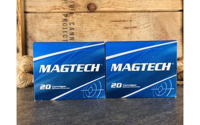 40 Rounds of Magtech .500 S&W Magnum JSP 325gr Ammunition