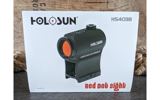 New Holosun HS403B 2MOA Red Rot Sight
