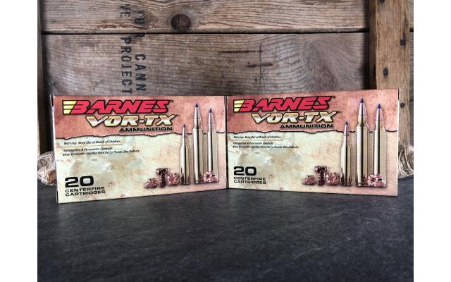 40 Rounds of Barnes Vor-Tx.30-06SPRG 150gr TTSX BT Ammunition