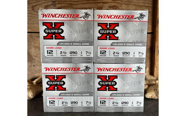 100 Rounds of Winchester 12ga 7 1/2 Shot