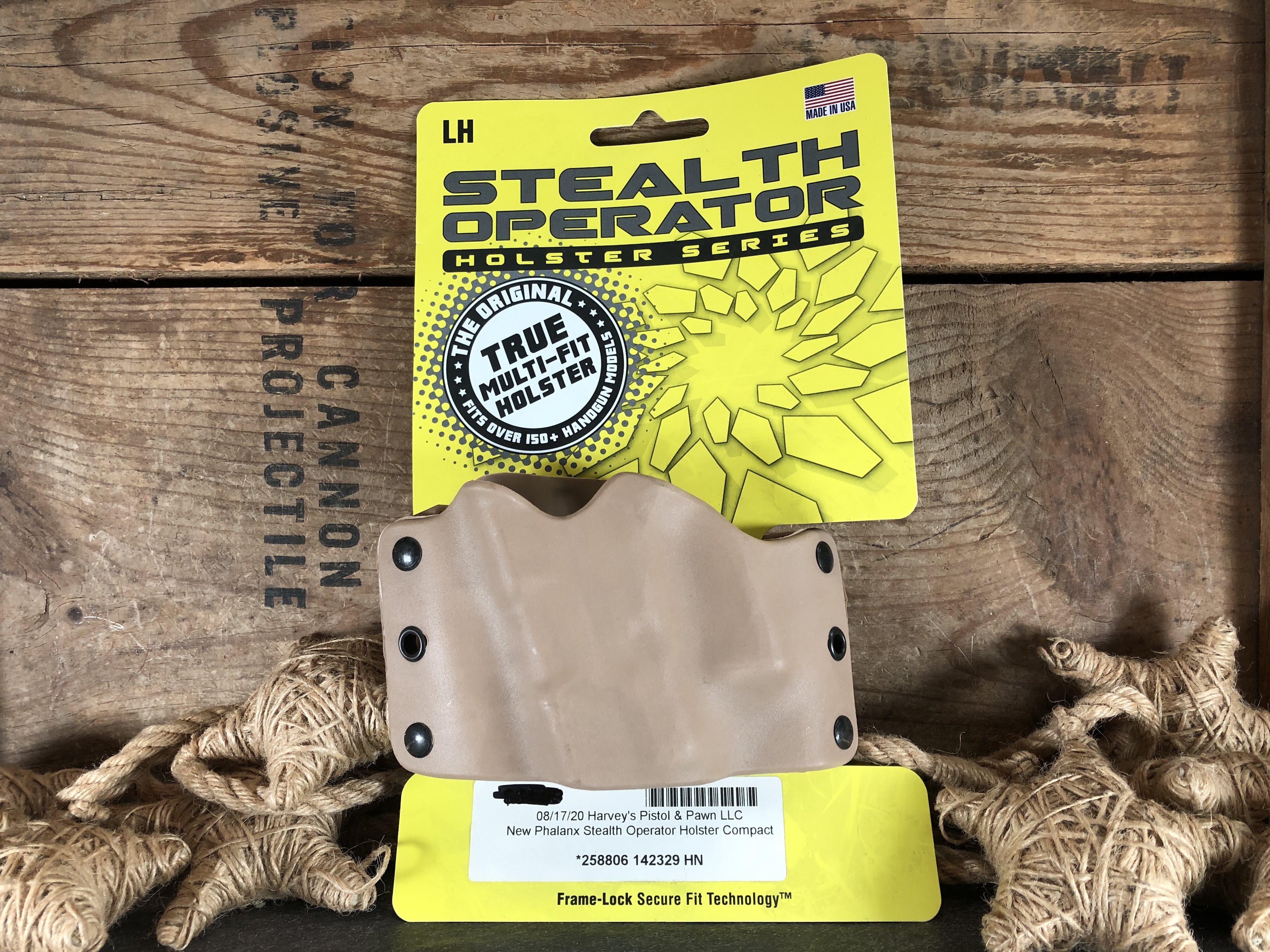 New Phalanx Stealth Operator Left Hand IWB Holster - harveysauctions.com