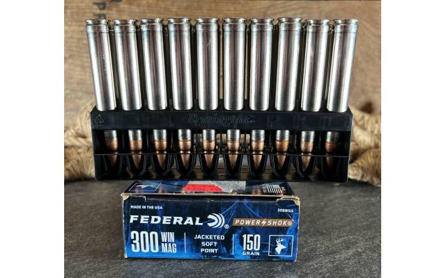 40 Rounds of .300WinMag Hunting Ammo