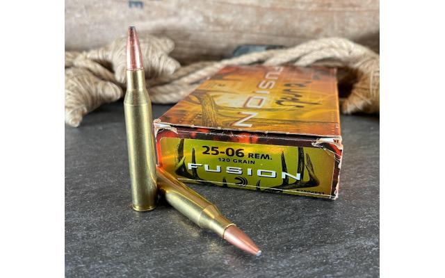 17 Rounds of Fusion 25-06Rem 120Gr