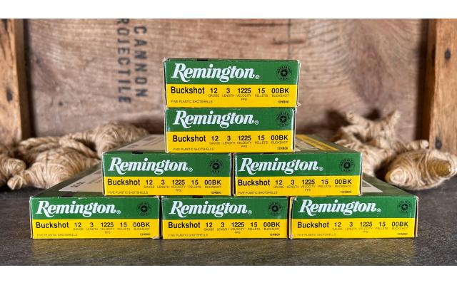 35 Rounds of Remington 12ga 3" 00BK