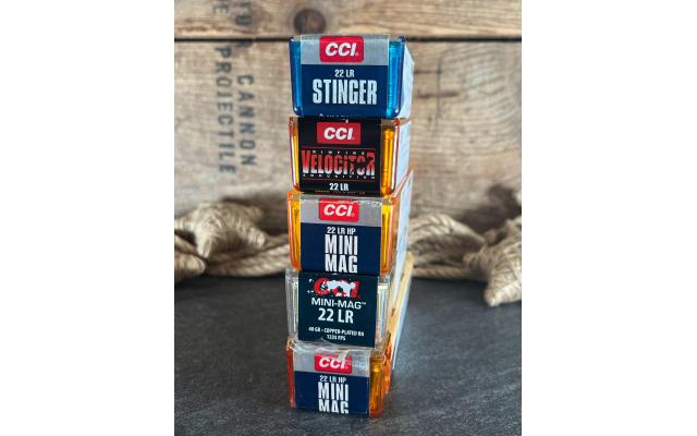 335 Rounds of CCI .22lr Ammo