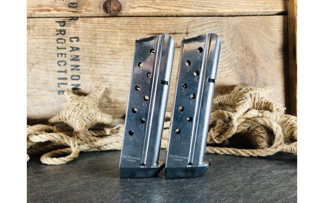 Two New Nightawk 1911 10mm 9 Round Magazines