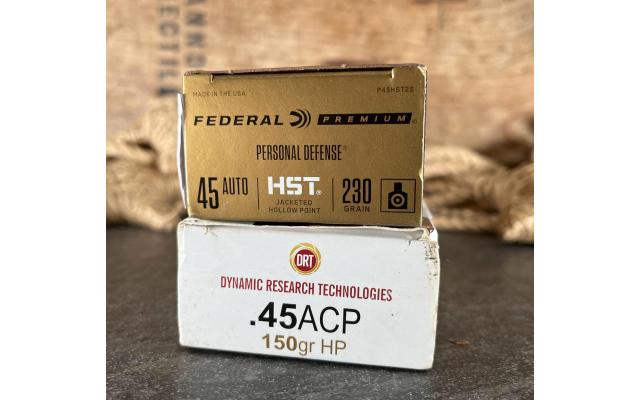 40 Rounds of .45acp Hollow Points