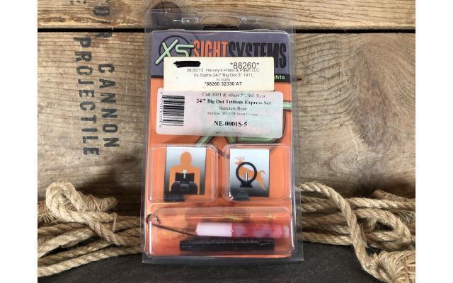 XS Sights 24/7 Big Dot Tritium Express 1911 Sight Set