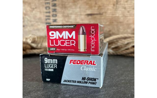 75 Rounds of 9mm Defensive Ammunition