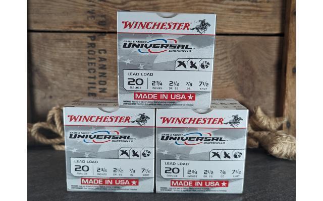 75 Rounds of Winchester 20Gauge Game & Target Shotshells