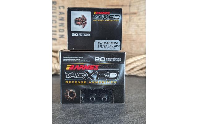 40 Rounds of Barnes Tac-X-PD 357Magnum 125Gr HP Ammo