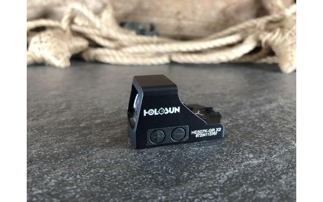 New Holosun HE507K-GR X2 Green Dot Sight
