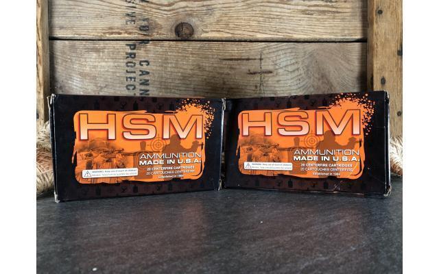 40 Rounds of HSM 30-40 KRAG 180gr Ammunition