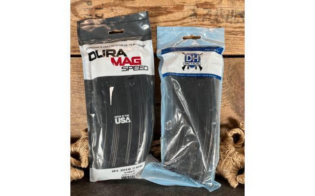 Two New Metal AR-15 30Rd Magazines