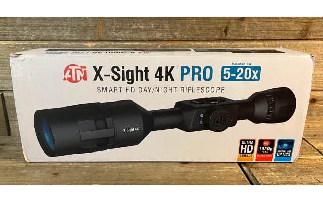 Pre-owned ATN X-Sight 4K Pro 5-20x Scope