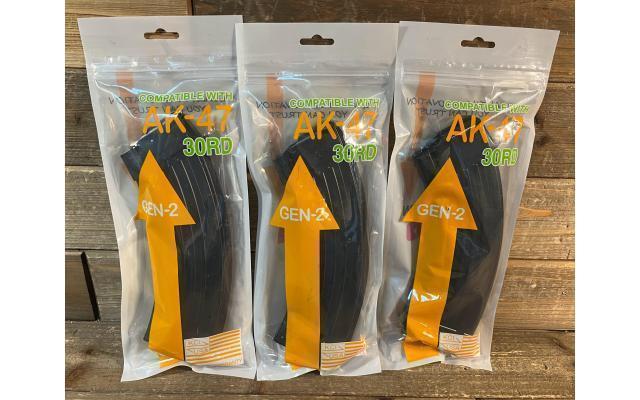 Three KCI USA AK-47 30Rd Magazines