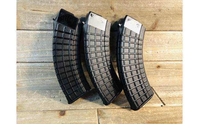 Three New Arsenal AK47 7.62x39 Thirty Round Capacity Magazines