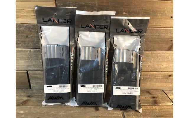 Three New Lancer L7AWM SR-25 .308 Twenty-Five Round Capacity Magazines