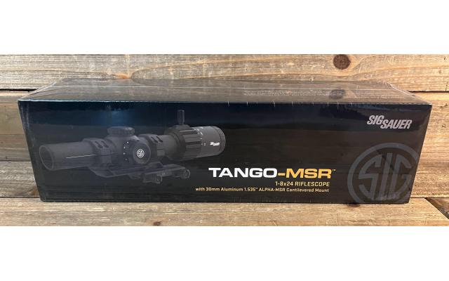 New Sig Sauer Tango MSR 1-8x24mm Scope