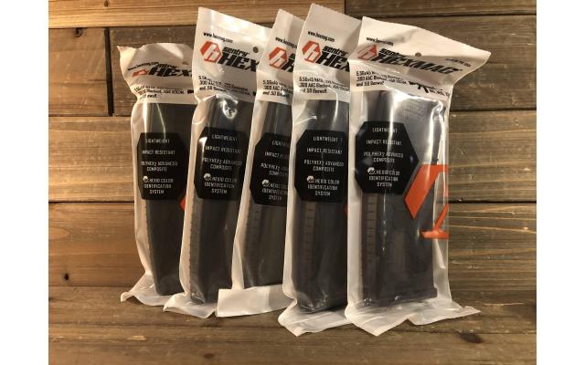 Five New 30Round HexMag AR Magazines