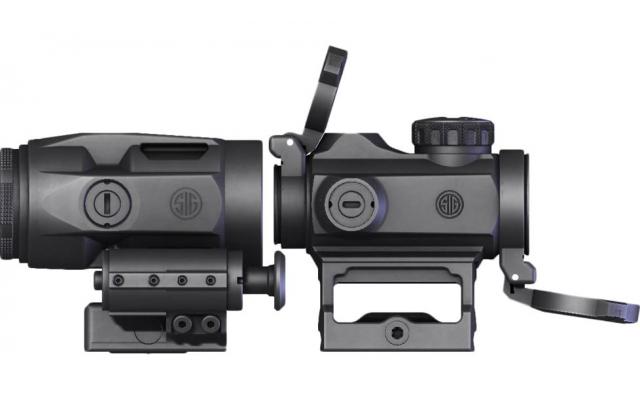 Sig Sauer Romeo-MSR 1x20 Red Dot & 3x22mm Micro Magnifier Kit