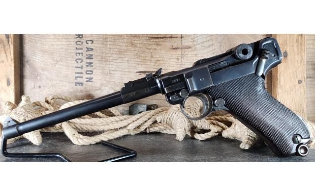 Pre-owned Erfurt Artillery Luger 9mm In Holster