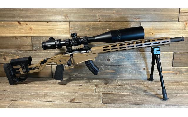 Ruger Precision 18" .22LR w/ Athlon Argos BTR 8-34x56 Scope, no box - Pre-Owned