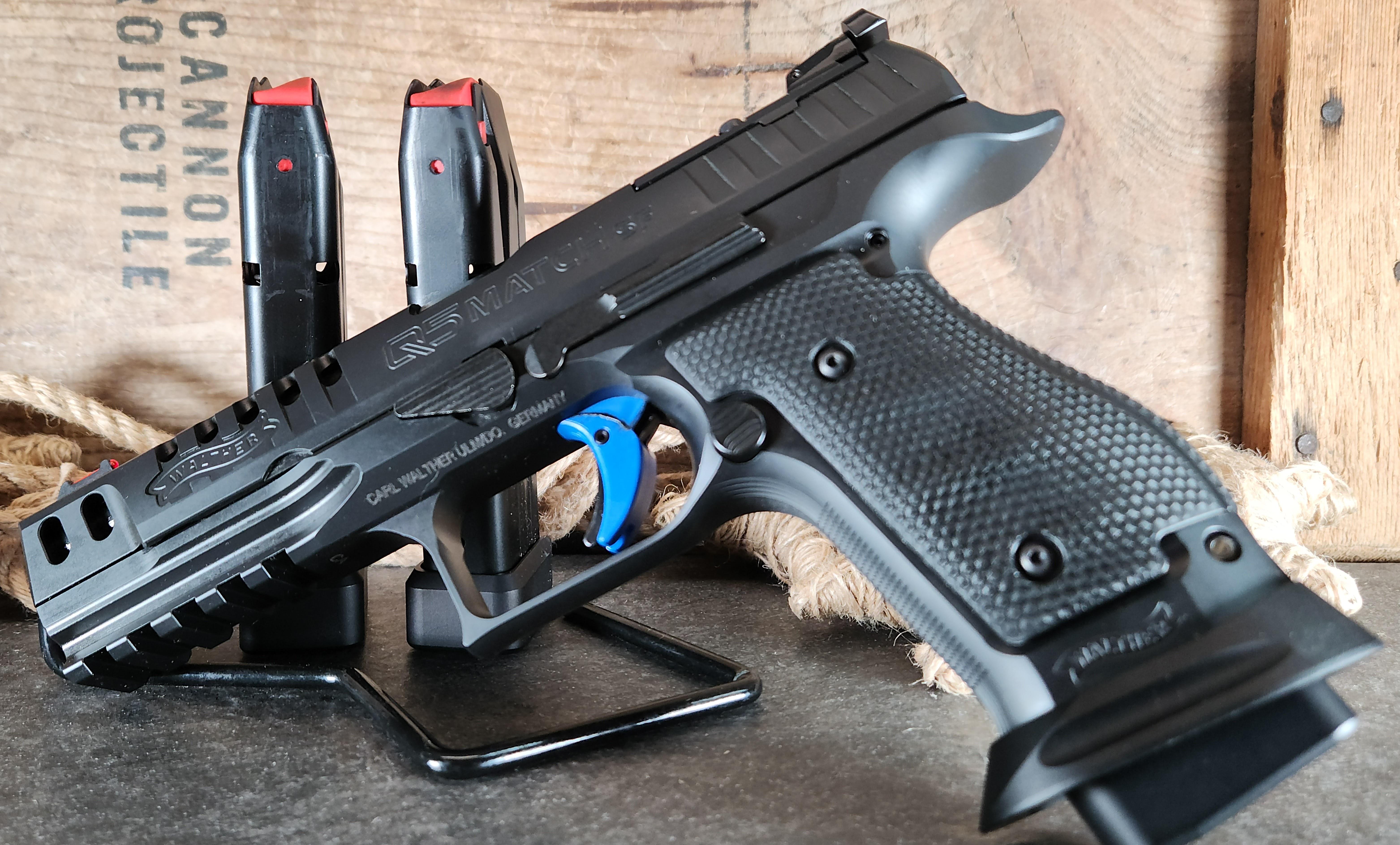 Zeke Rhodes Pre-owned Walther Q5 Match SF 9mm In Hard Case - harveysauctions.com