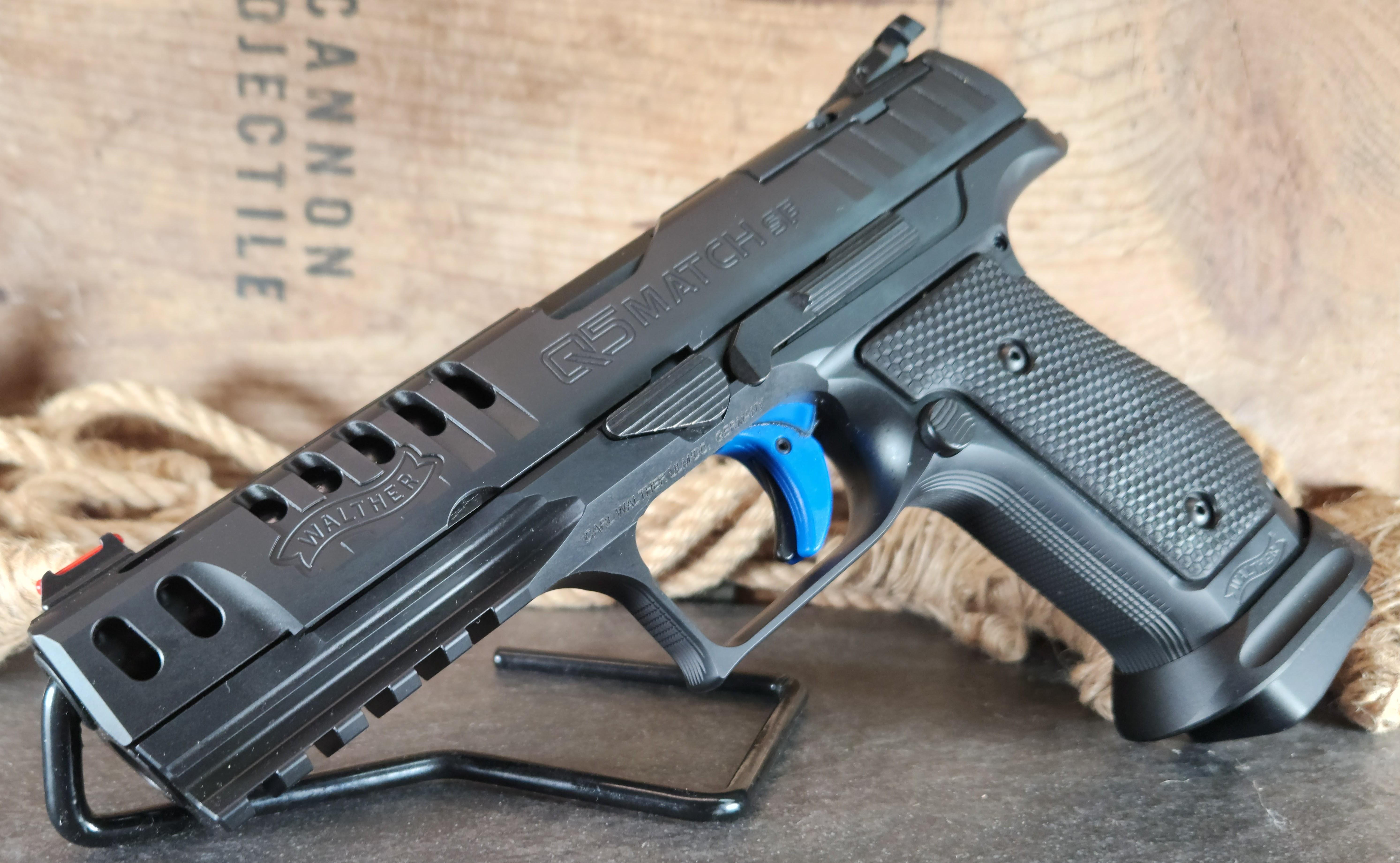 Zeke Rhodes Pre-owned Walther Q5 Match SF 9mm In Hard Case - harveysauctions.com