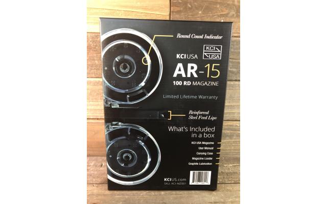 New KCI 100Round AR Drum Magazine