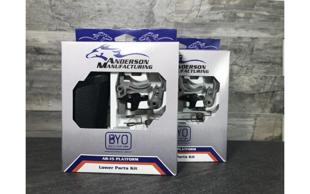 Two Anderson Manufacturing Lower Parts Kits