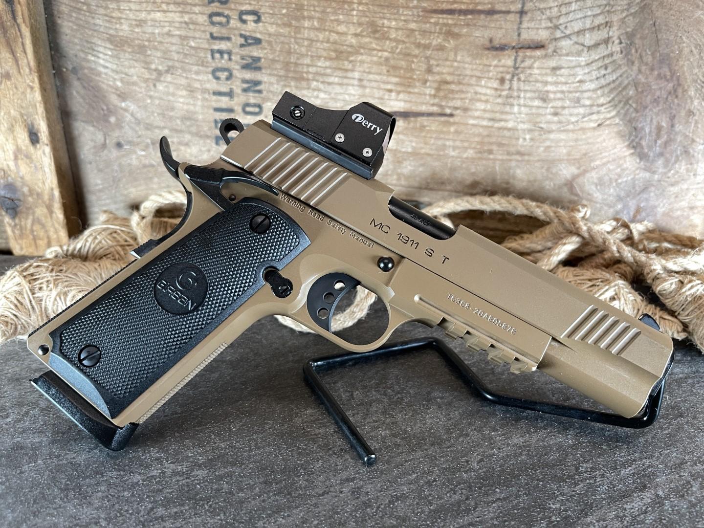 Girsan MC1911S Government 5" .45ACP w/ Derry Red Dot Optic NEW