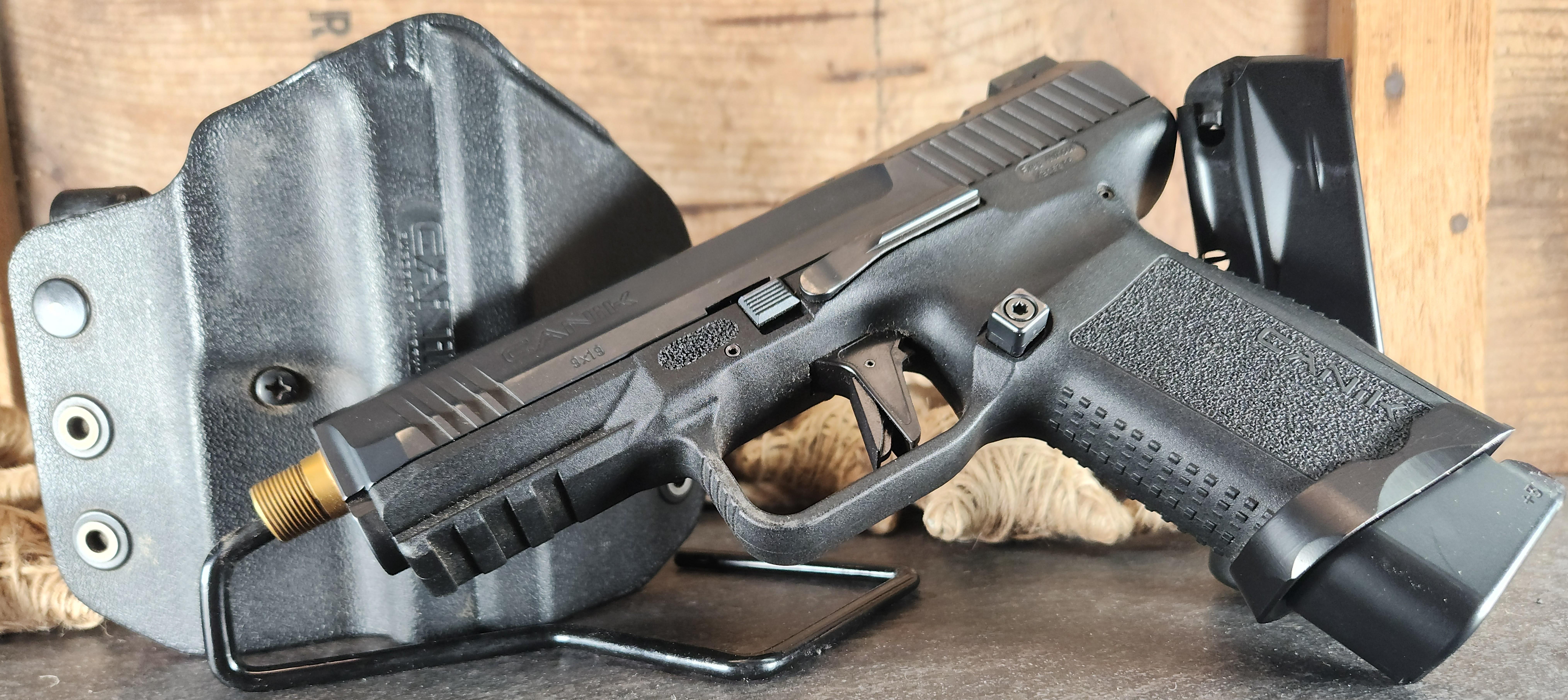 Preowned Canik TP9 Elite Combat 9mm in Original Hard Case