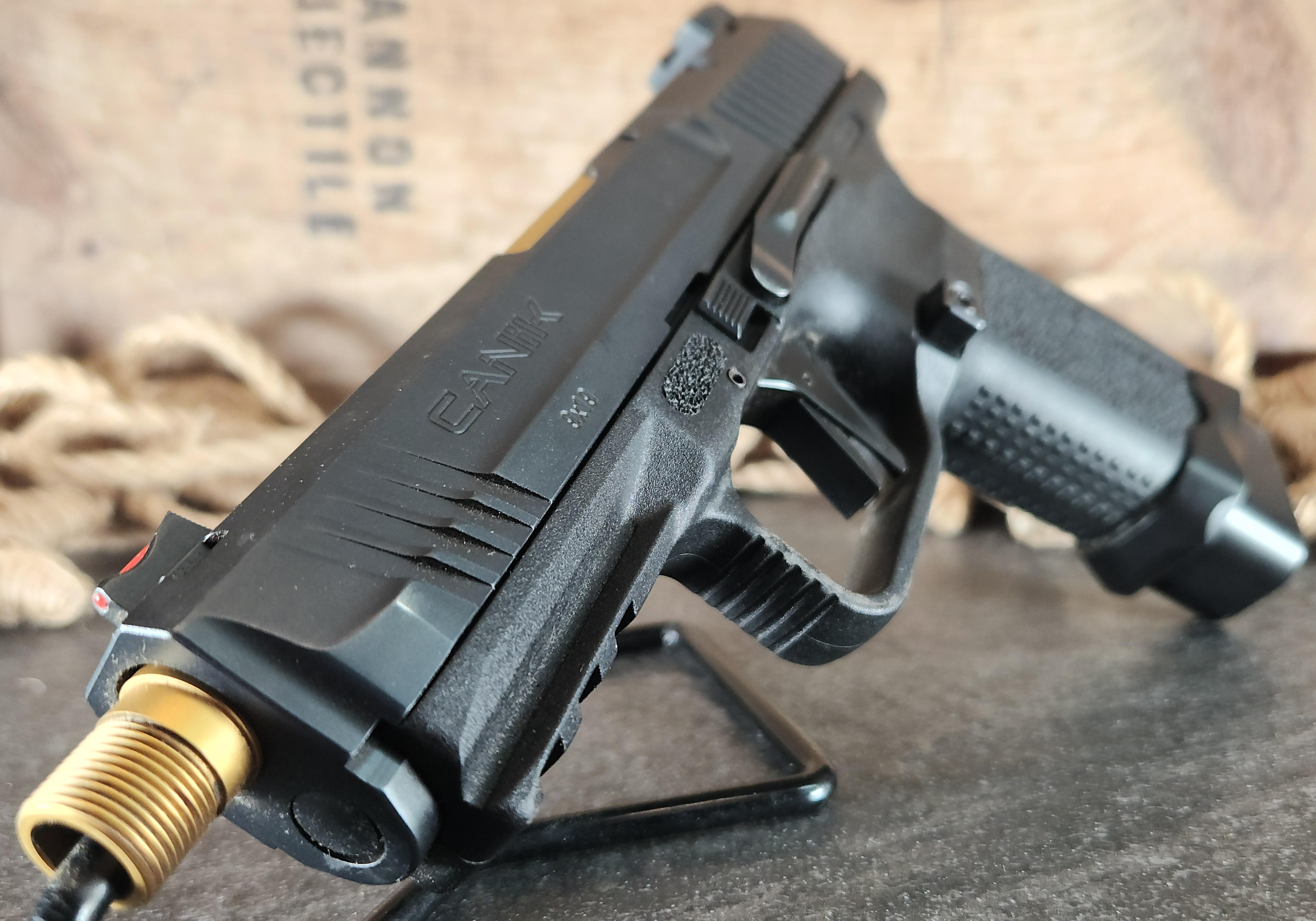 Preowned Canik TP9 Elite Combat 9mm in Original Hard Case