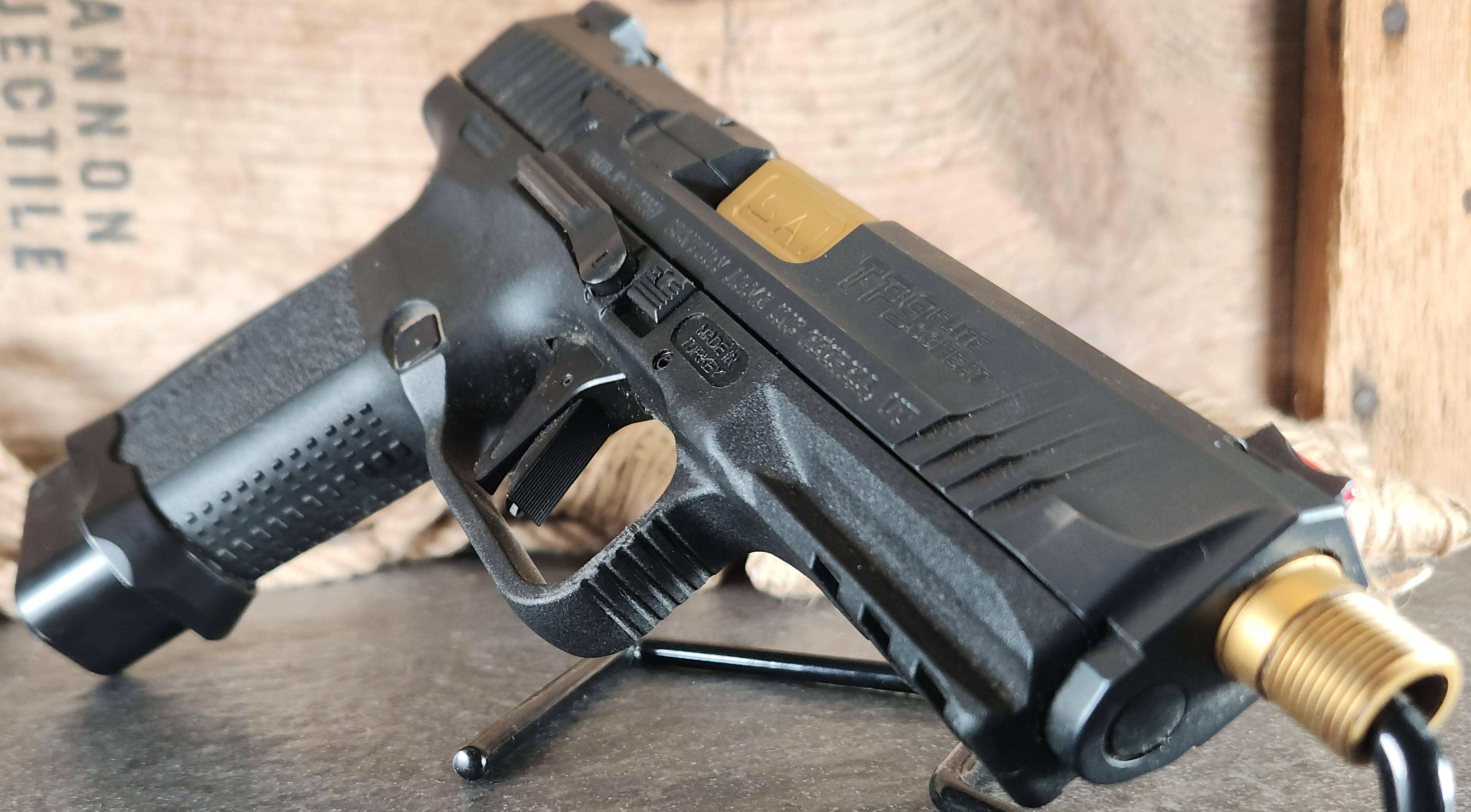 Preowned Canik TP9 Elite Combat 9mm in Original Hard Case