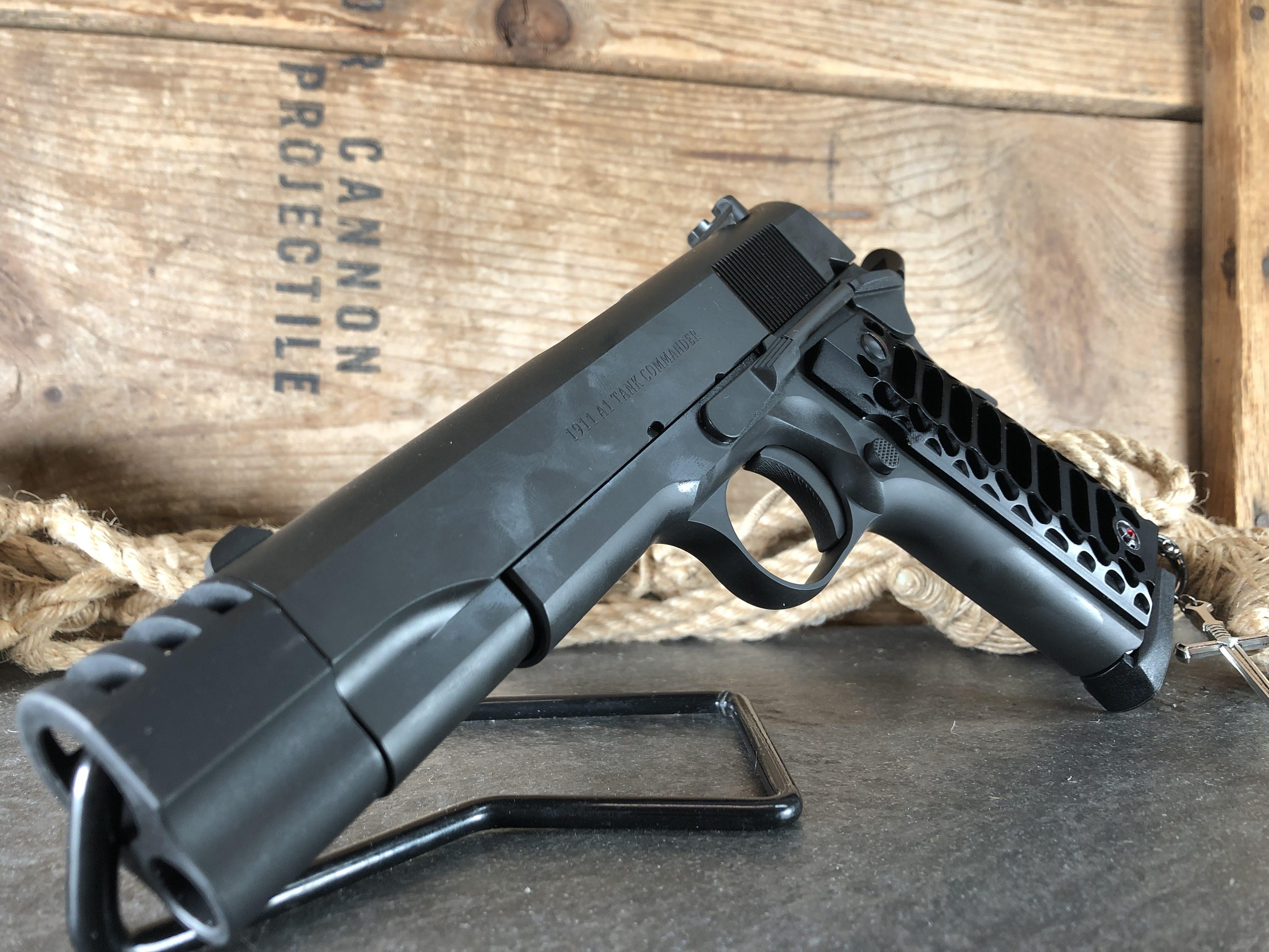 Pre-owned Tisas 1911A1 Tank Commander Ruby Sword .45acp in Hard Case ...