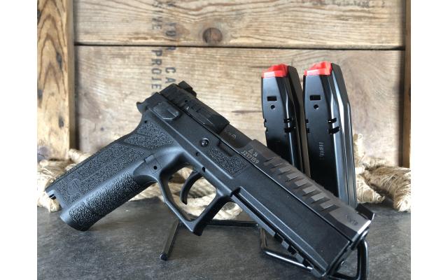 Pre-owned CZ P-09F 9mm In Hard Case