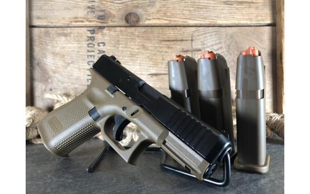 Orange Label Glock 19 Gen5 9mm FDE