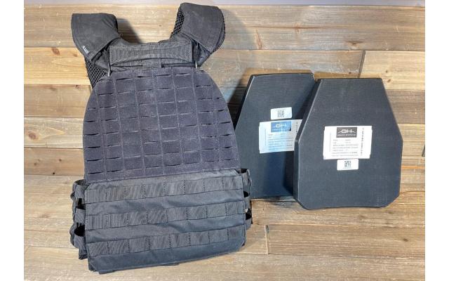 GH Armor Systems Plate Set w/ 5.11 Tactical Carrier - Pre-Owned