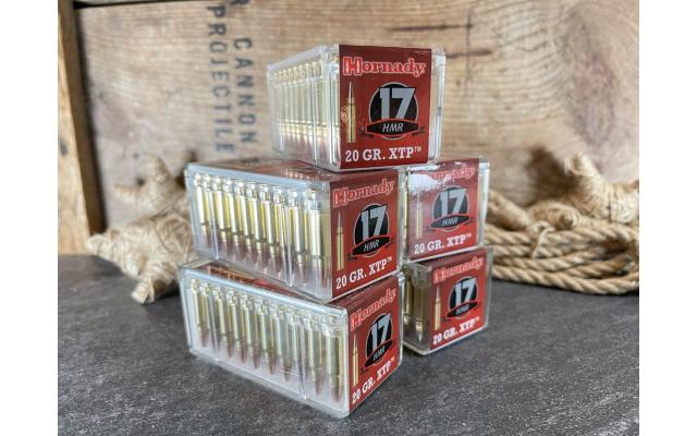 250rds Hornady Varmint Express 20gr .17HMR Ammunition