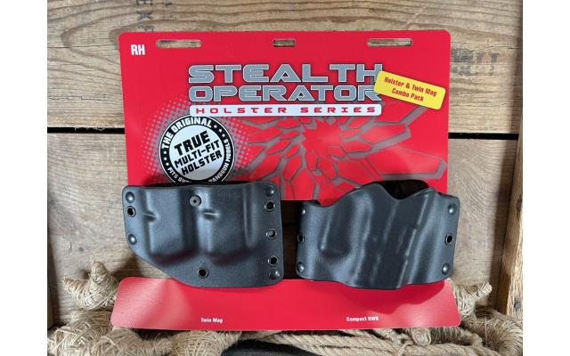 Phalanx Defense Systems Stealth Operator Combo OWB Holster RH w/ Mag Pouch - NEW!