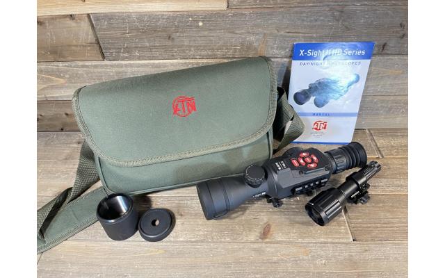 American Technologies X-Sight II 5-20X w/ IR850 Infrared Illuminator, with case - Pre-Owned