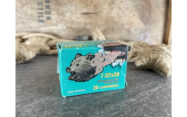 280 Rounds Brown Bear 123gr 7.62x39 Ammunition