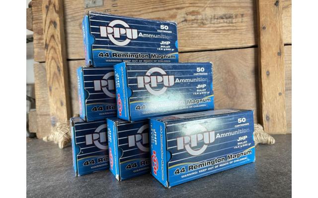 300RDS PPU 240gr .44MAG Ammunition